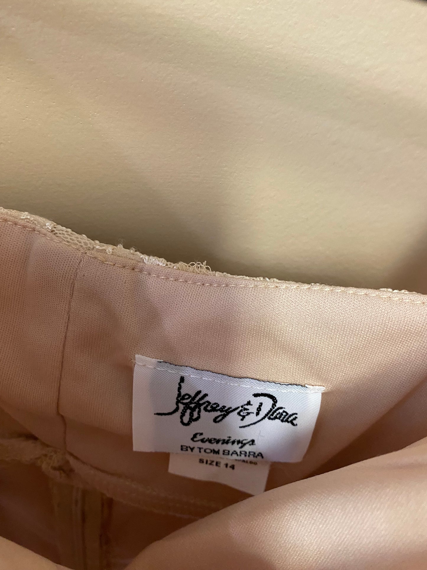 Jeffery & Dara Evenings Lace Tank Top