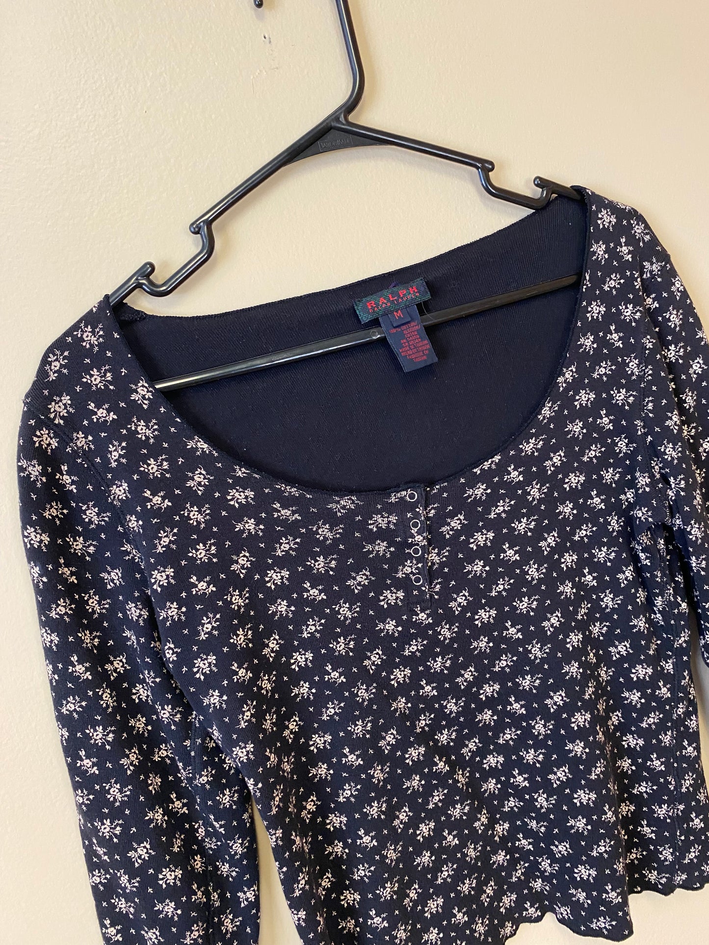Ralph Lauren Floral Baby Doll Shirt