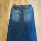 Ashley Stewart Maxi Denim Skirt