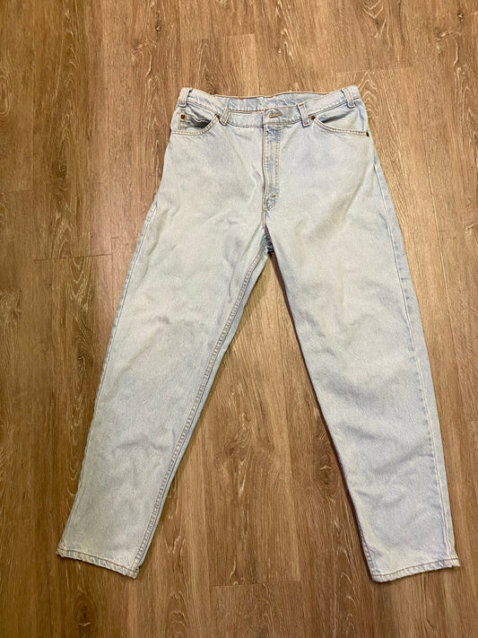 Levi 550 Orange Tab Jeans
