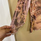 Unlabled Y2k blouse