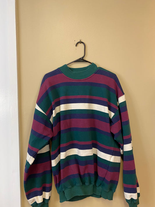 Eddie Bauer Striped Sweatshirt