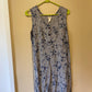 Plaid Floral Maxi Dress