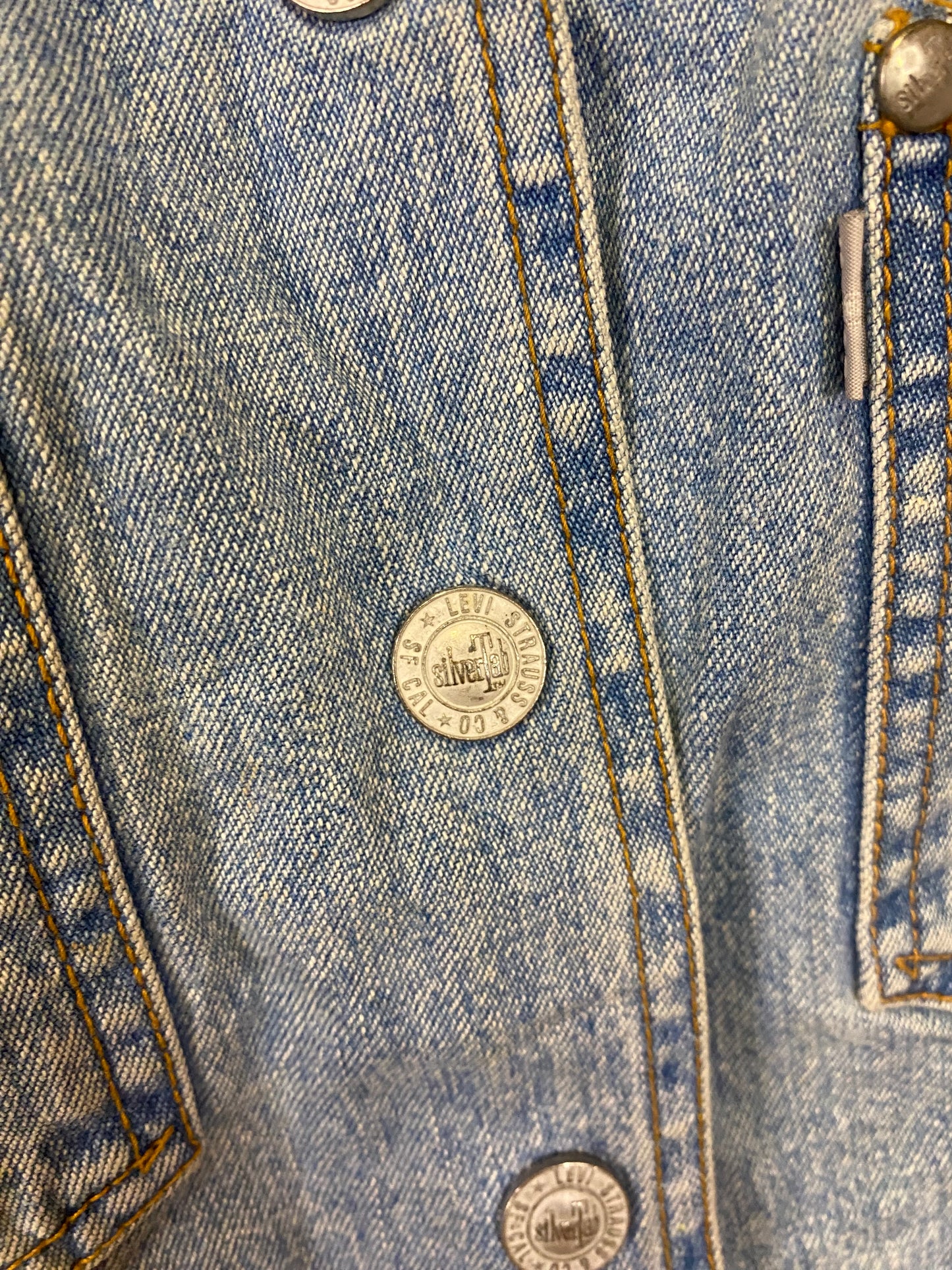 Levi Silver Tab Denim Vest