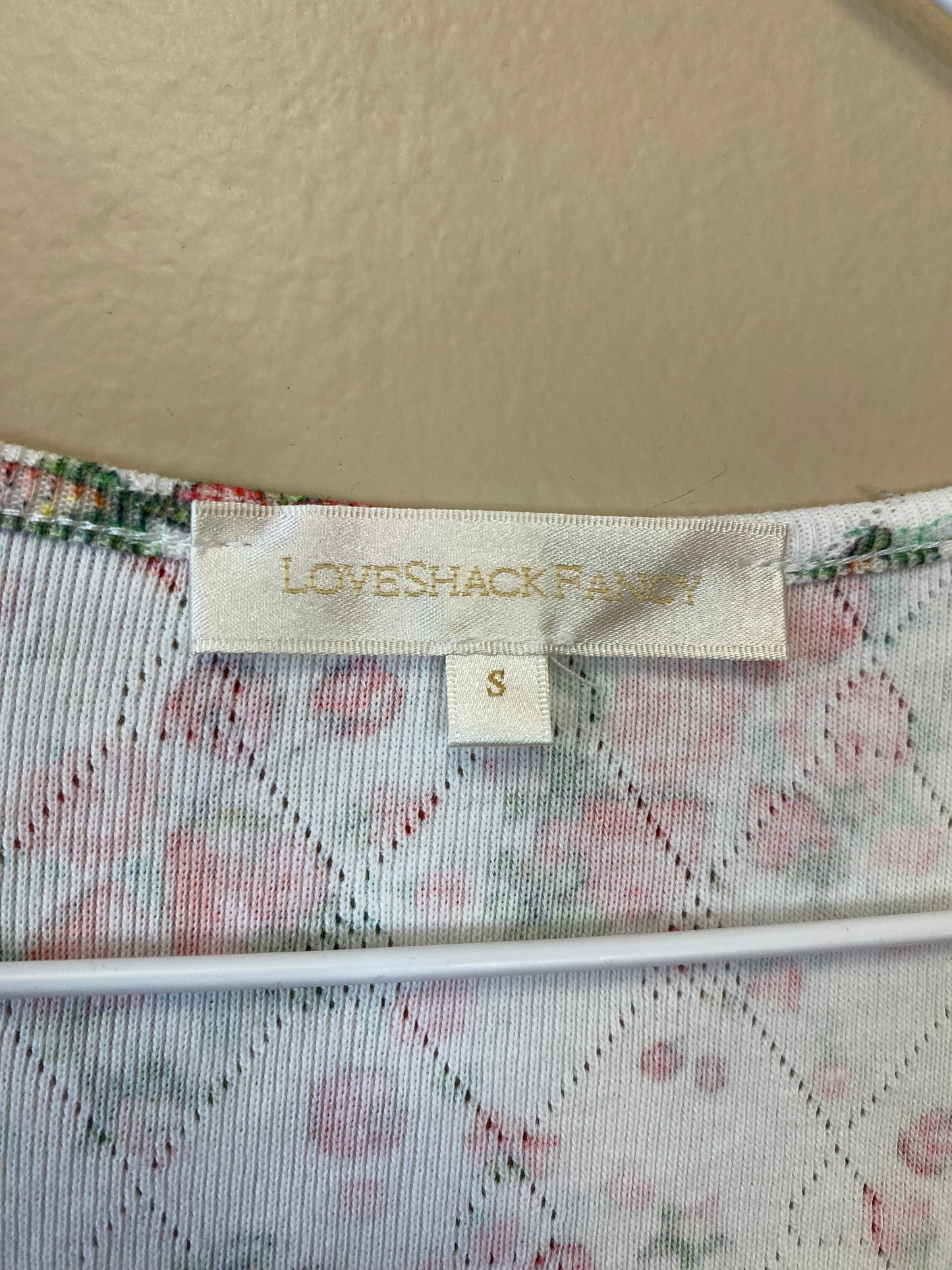 LoveshackFancy Strawberry Top