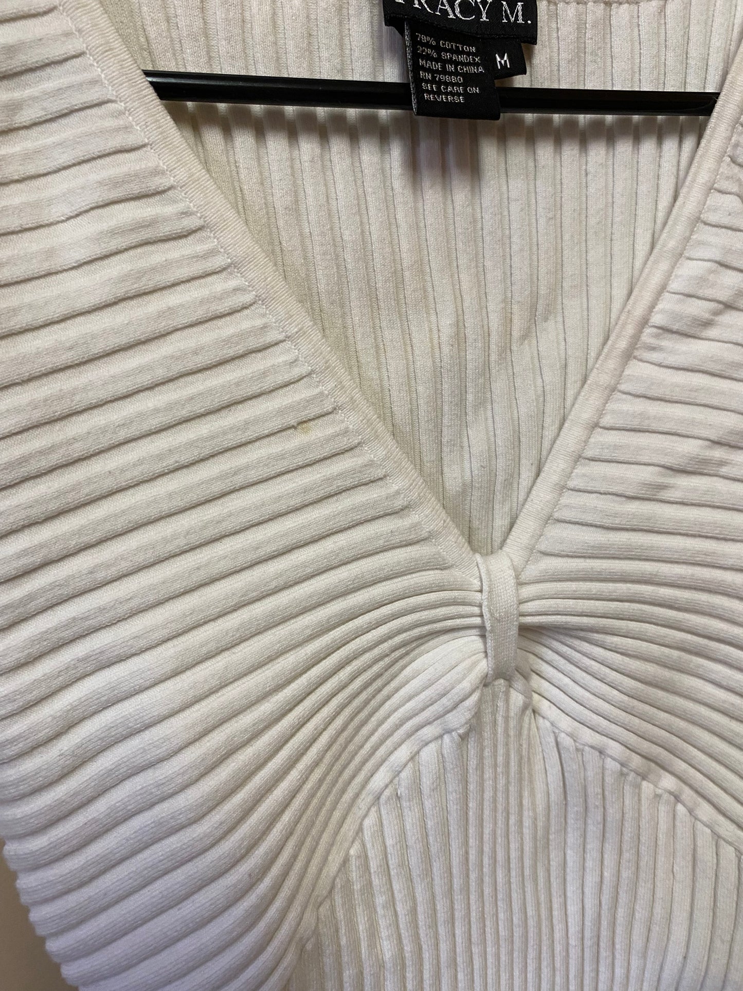 Tracy M Ribbed Blouse