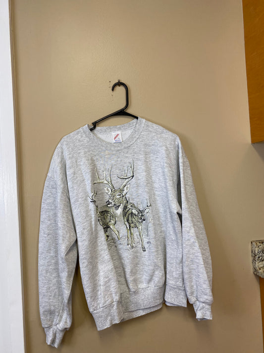 1992 Brandon Durand Reindeer Sweatshirt
