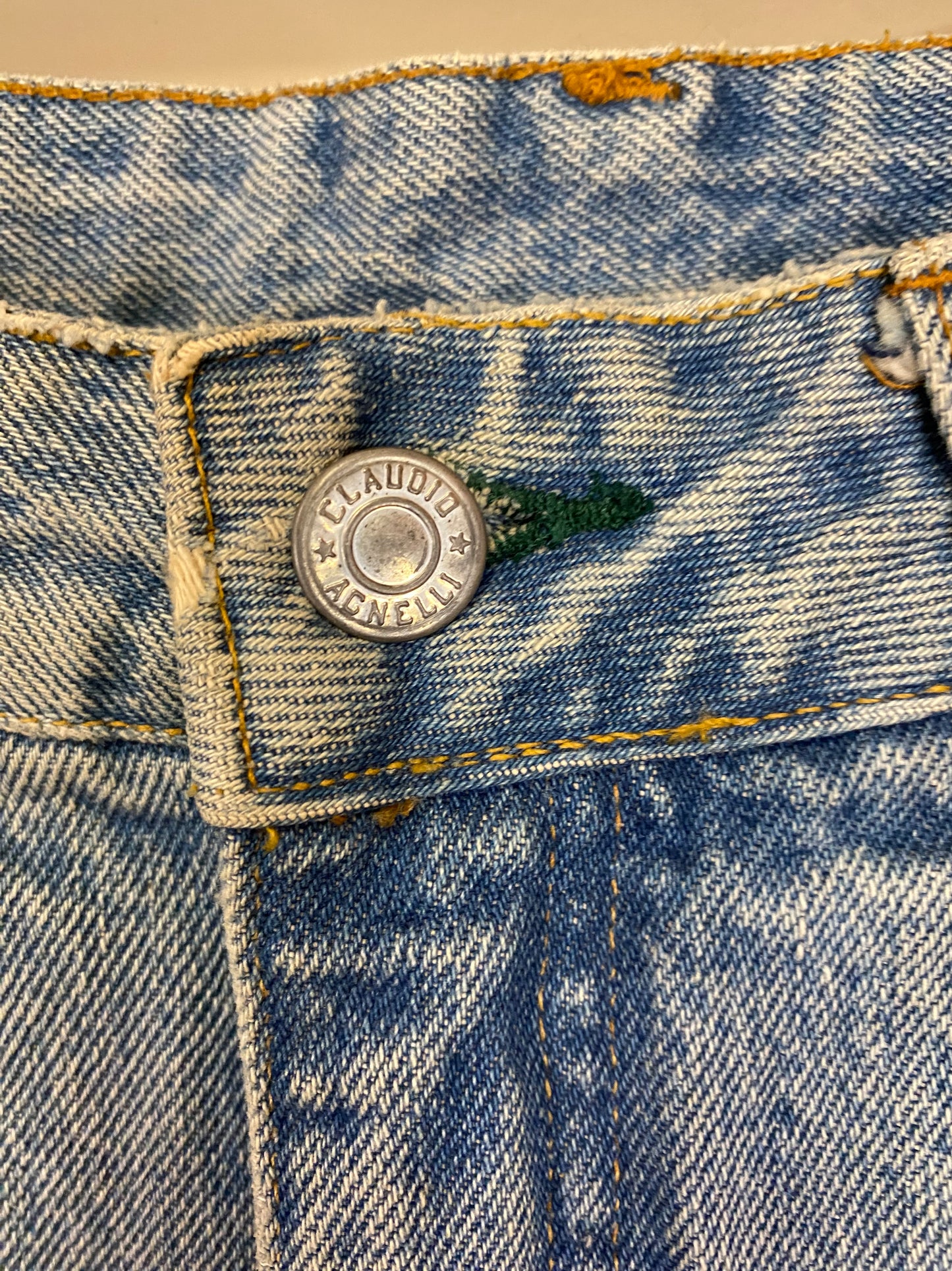 Claudio Agnelli Fringe Jeans