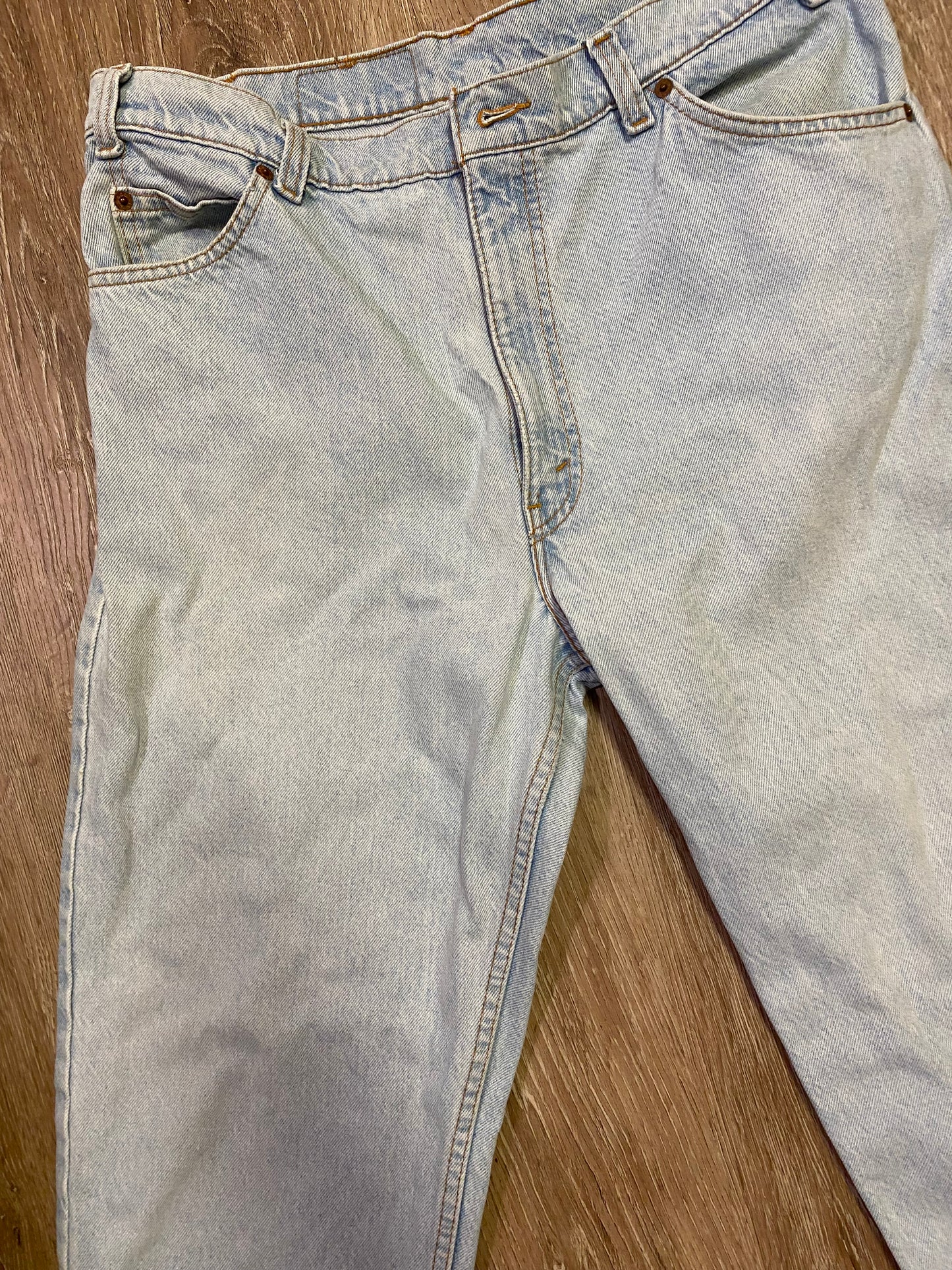 Levi 550 Orange Tab Jeans