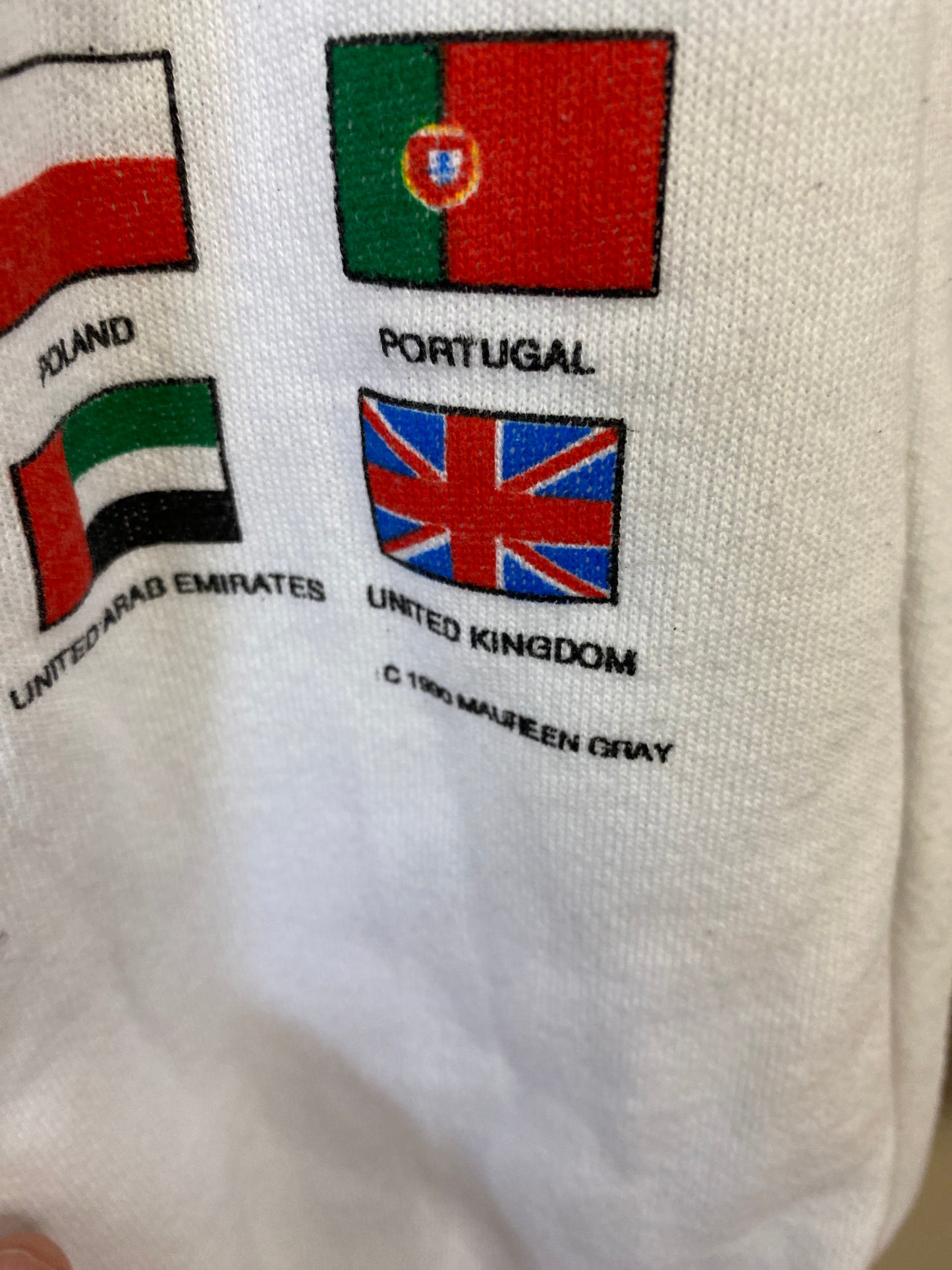 1990 Davis H Gray Operation Desert Shield Sweatshirt