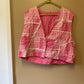 Pink Patchwork Vest