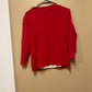 Classic Blues Lettuce Hem Cardigan Blouse