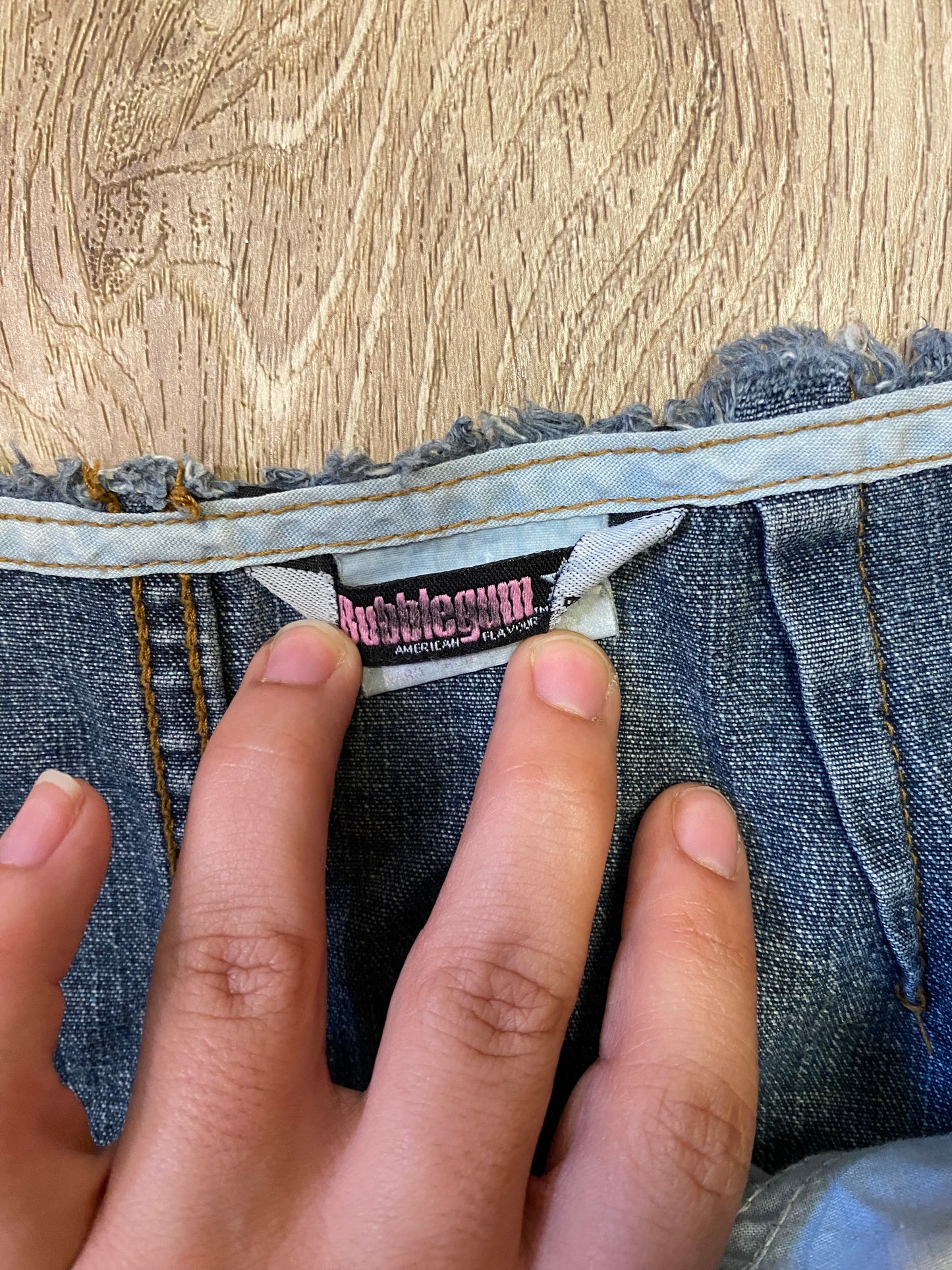 Bubblegum Maxi Denim Skirt