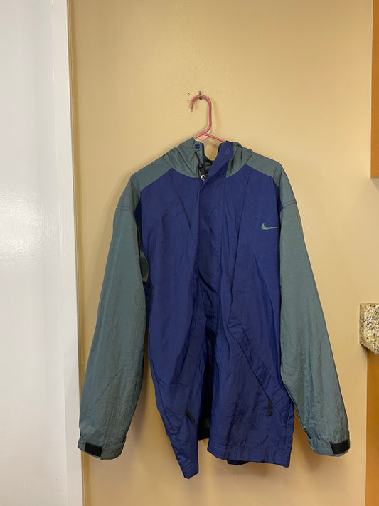 Nike Orange Check Coat