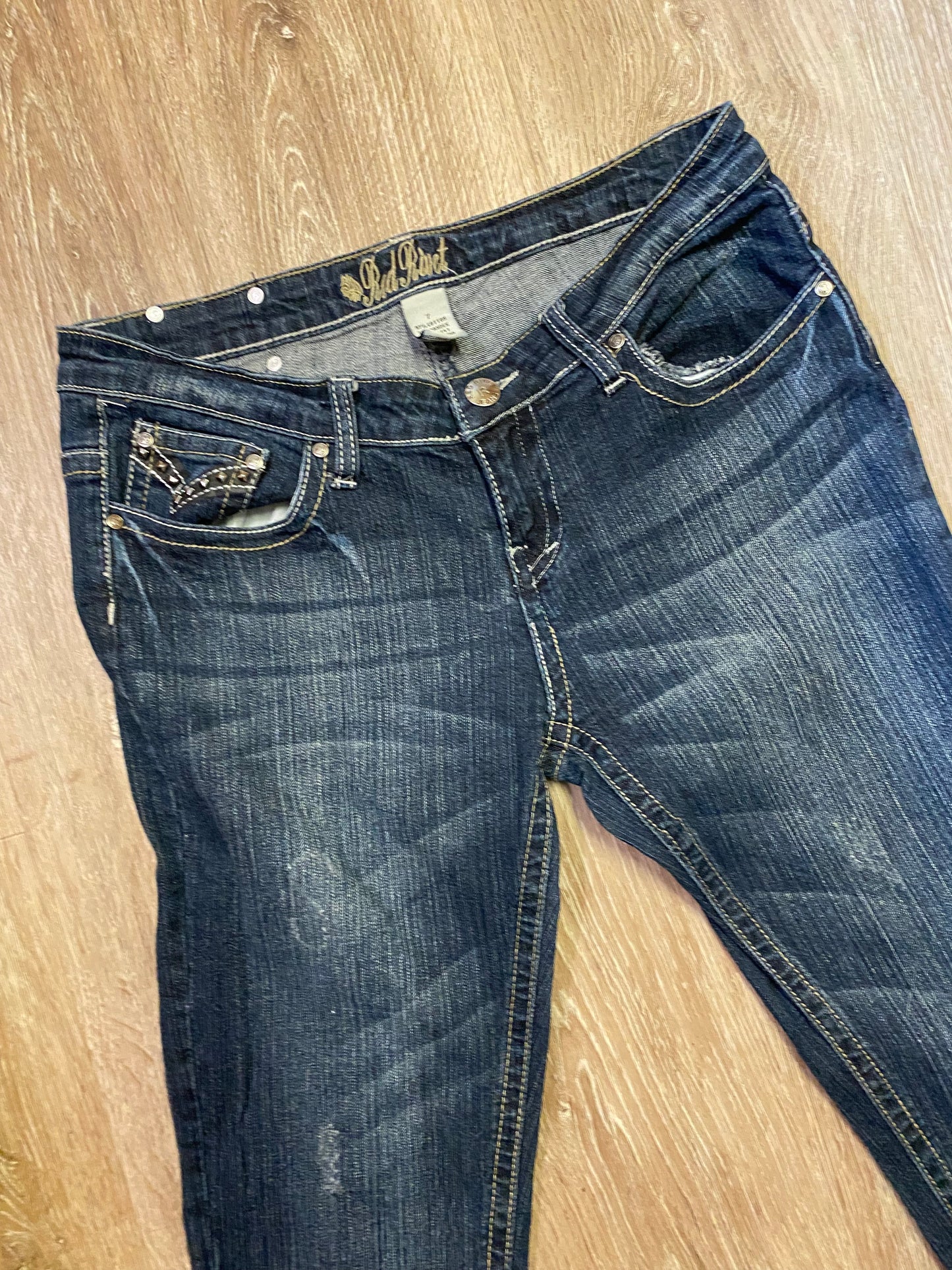 Red Rivet Jeans