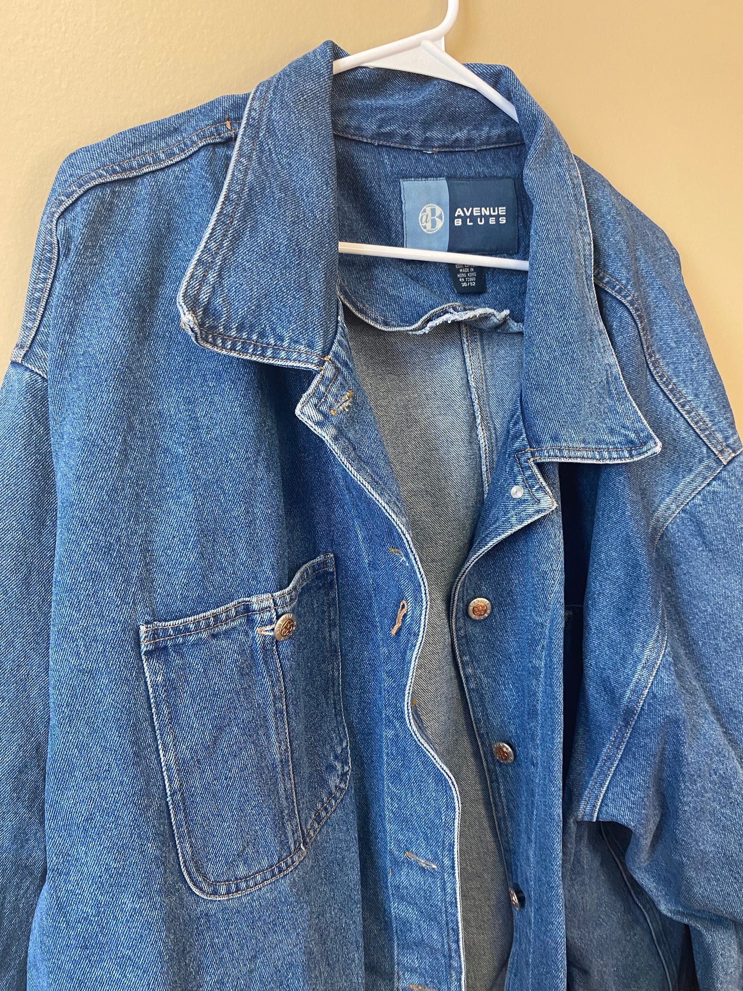 Avenue Blues Denim Trench Coat