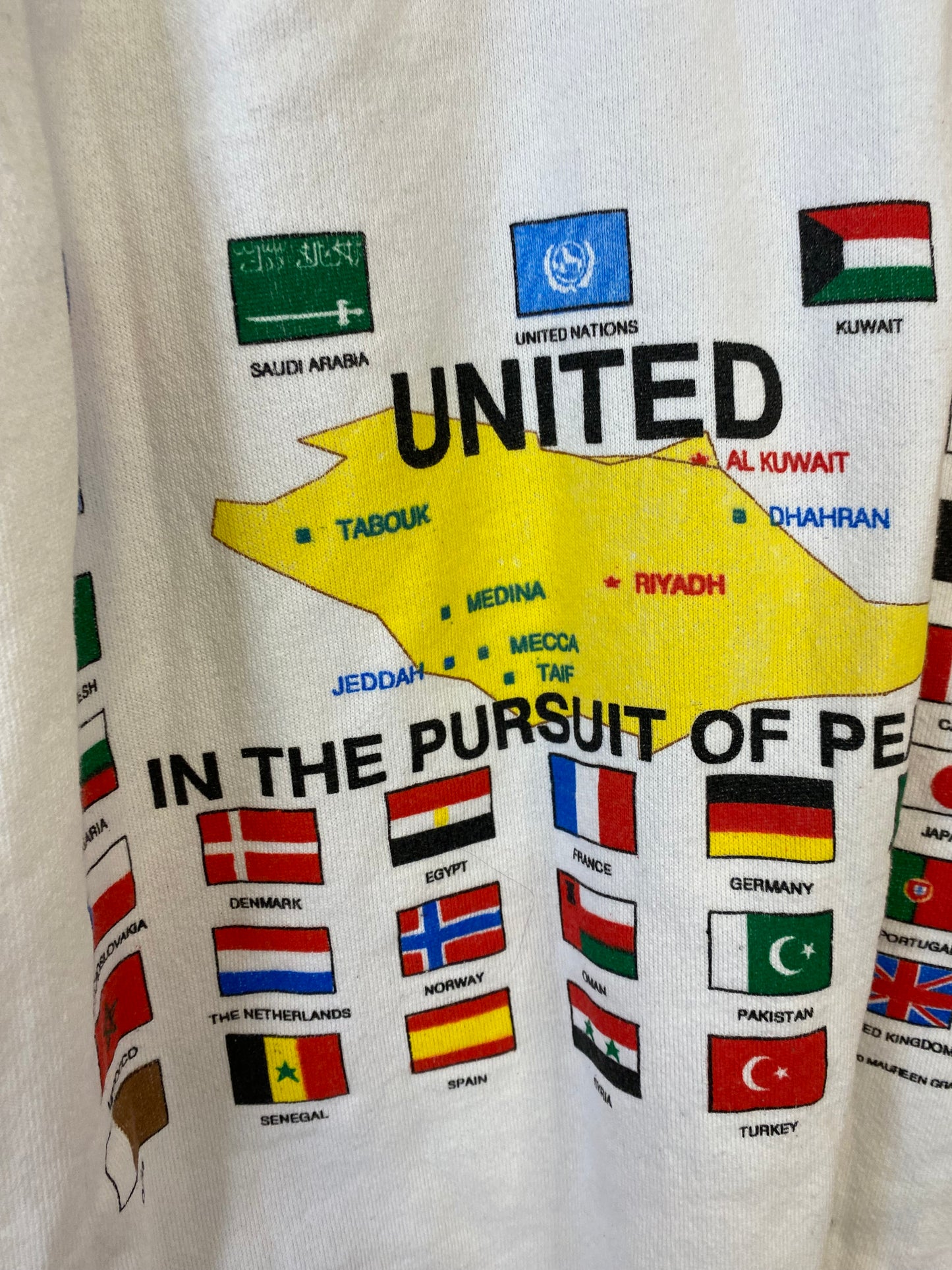 1990 Davis H Gray Operation Desert Shield Sweatshirt