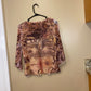 Unlabled Y2k blouse