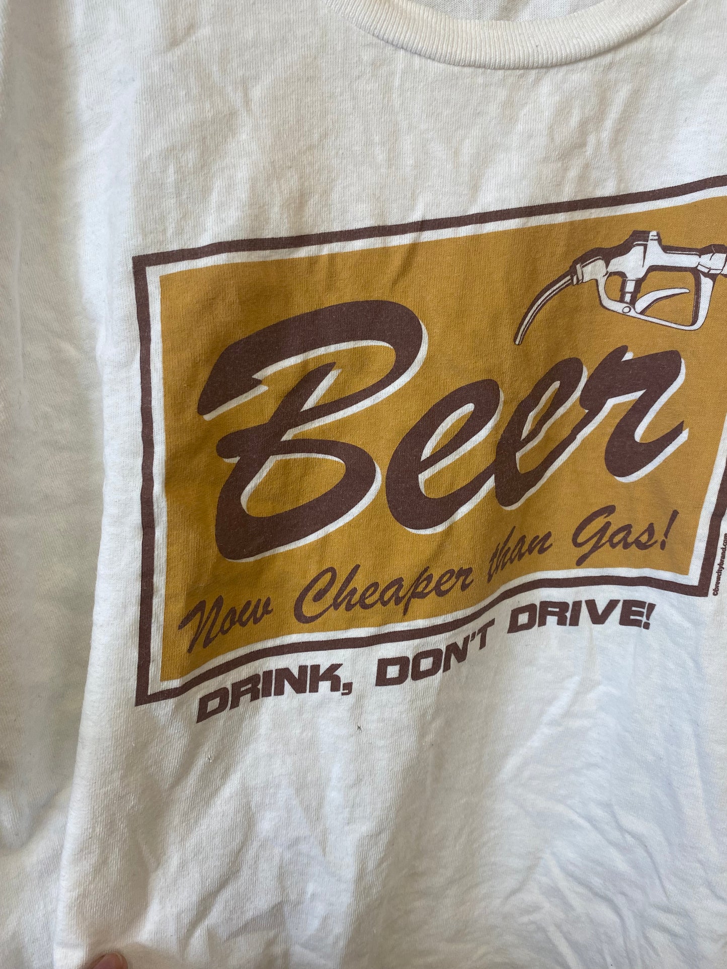 Delta Pro Weight Beer, Now Cheaper than Gas T-Shirt
