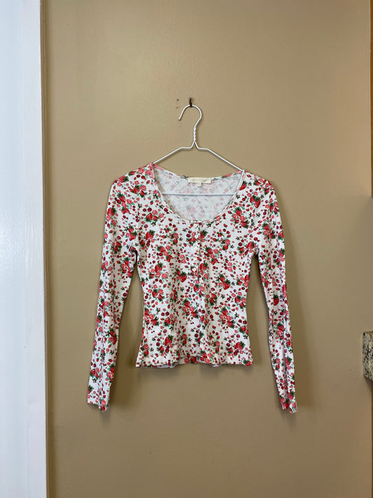 LoveshackFancy Strawberry Top