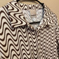 Industry Squiggle Long Sleeve Button up