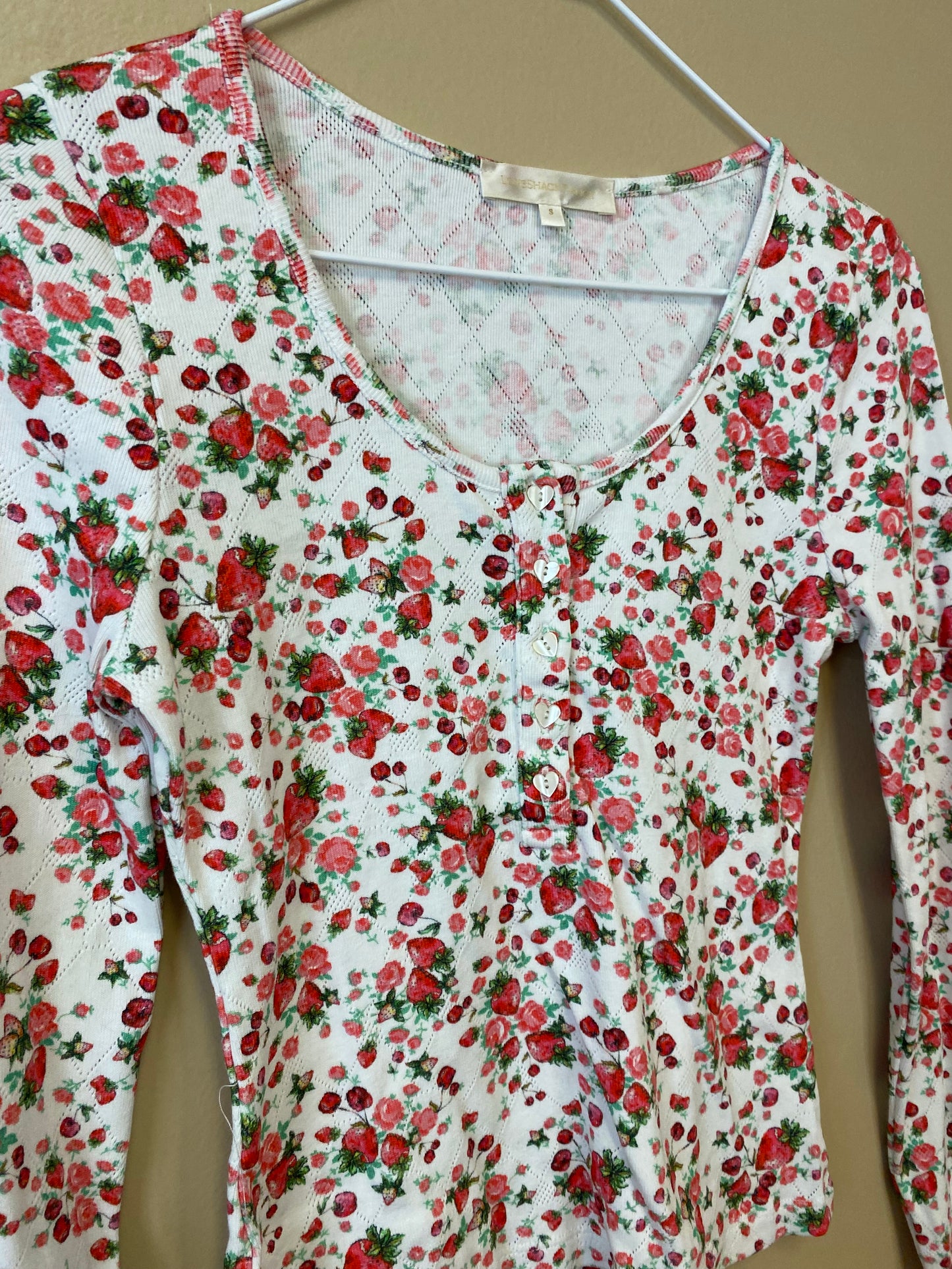 LoveshackFancy Strawberry Top