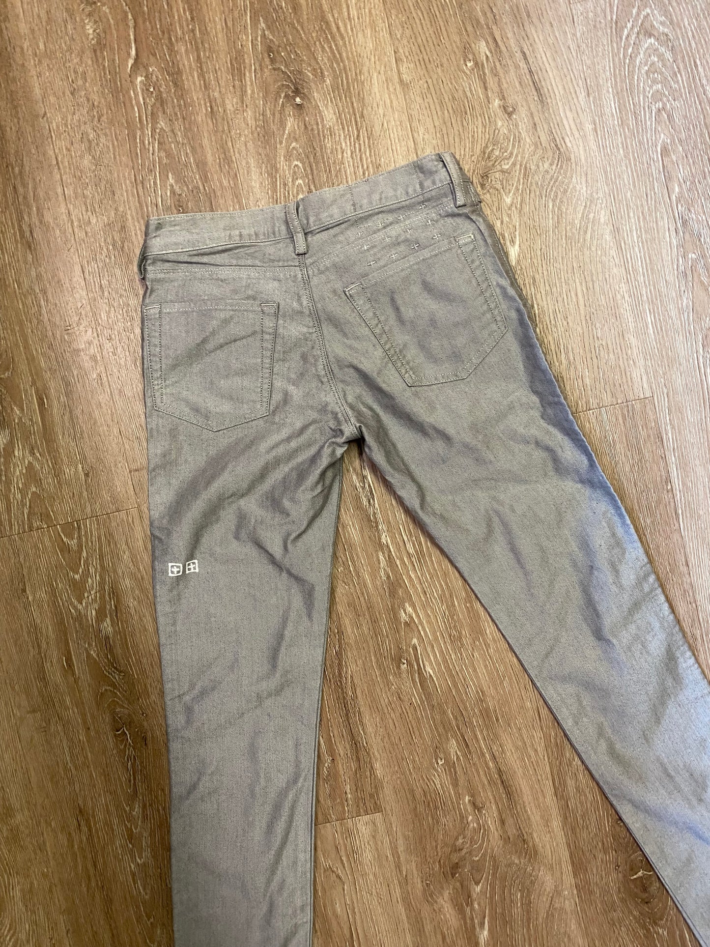 Tksubi Silver Skinny Jeans