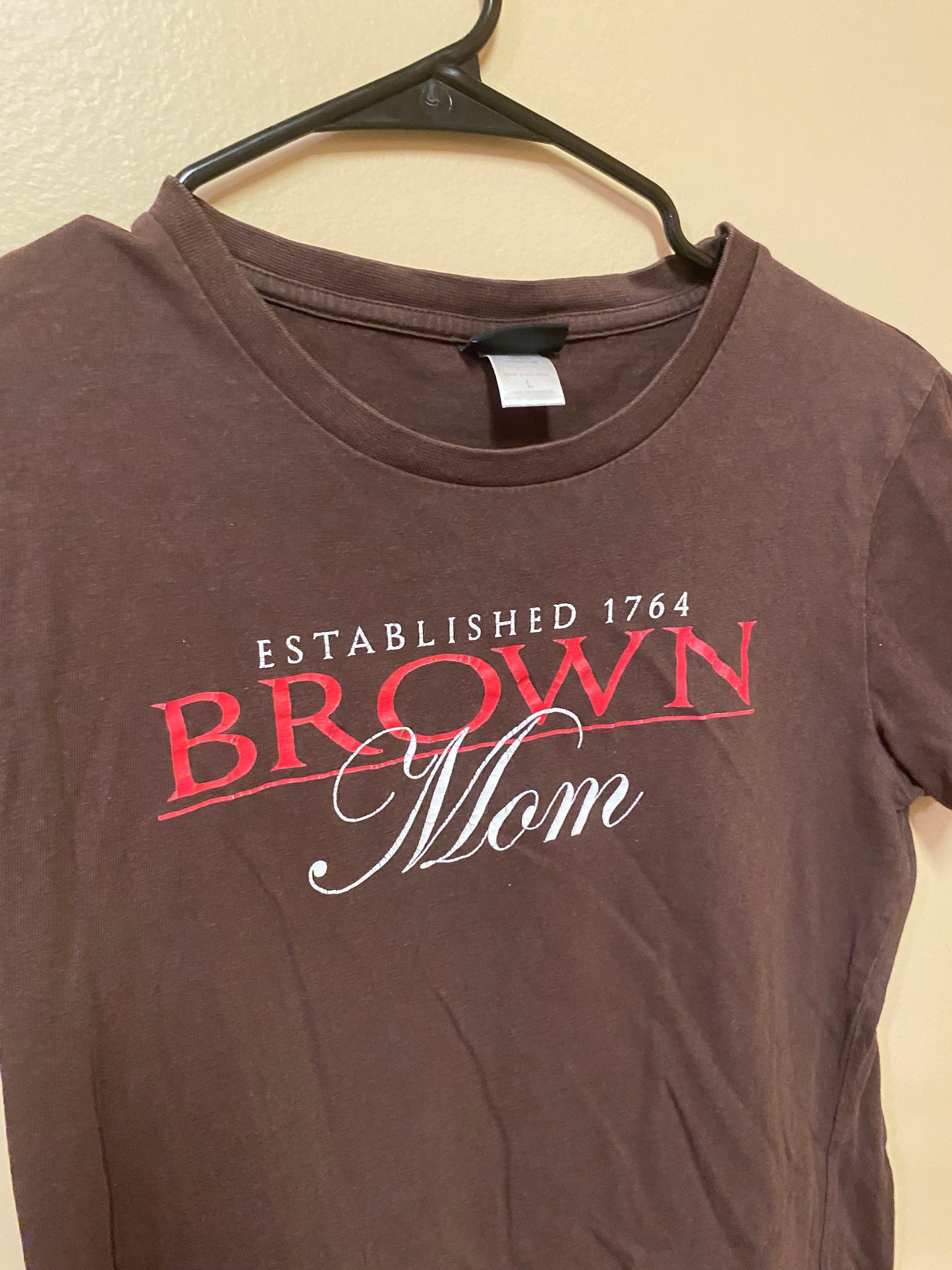 Established Brown University Mom Baby Tee