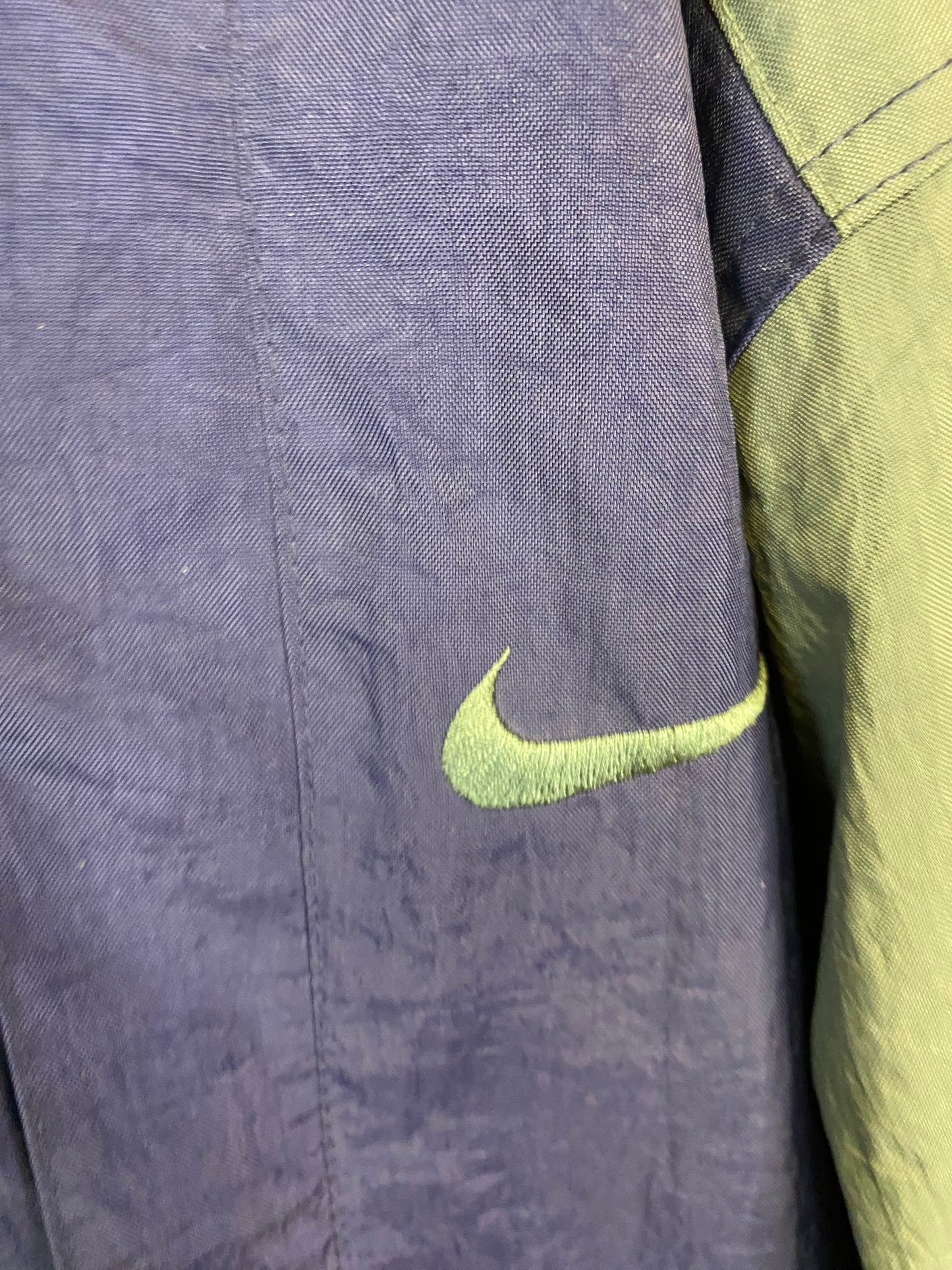Nike Orange Check Coat