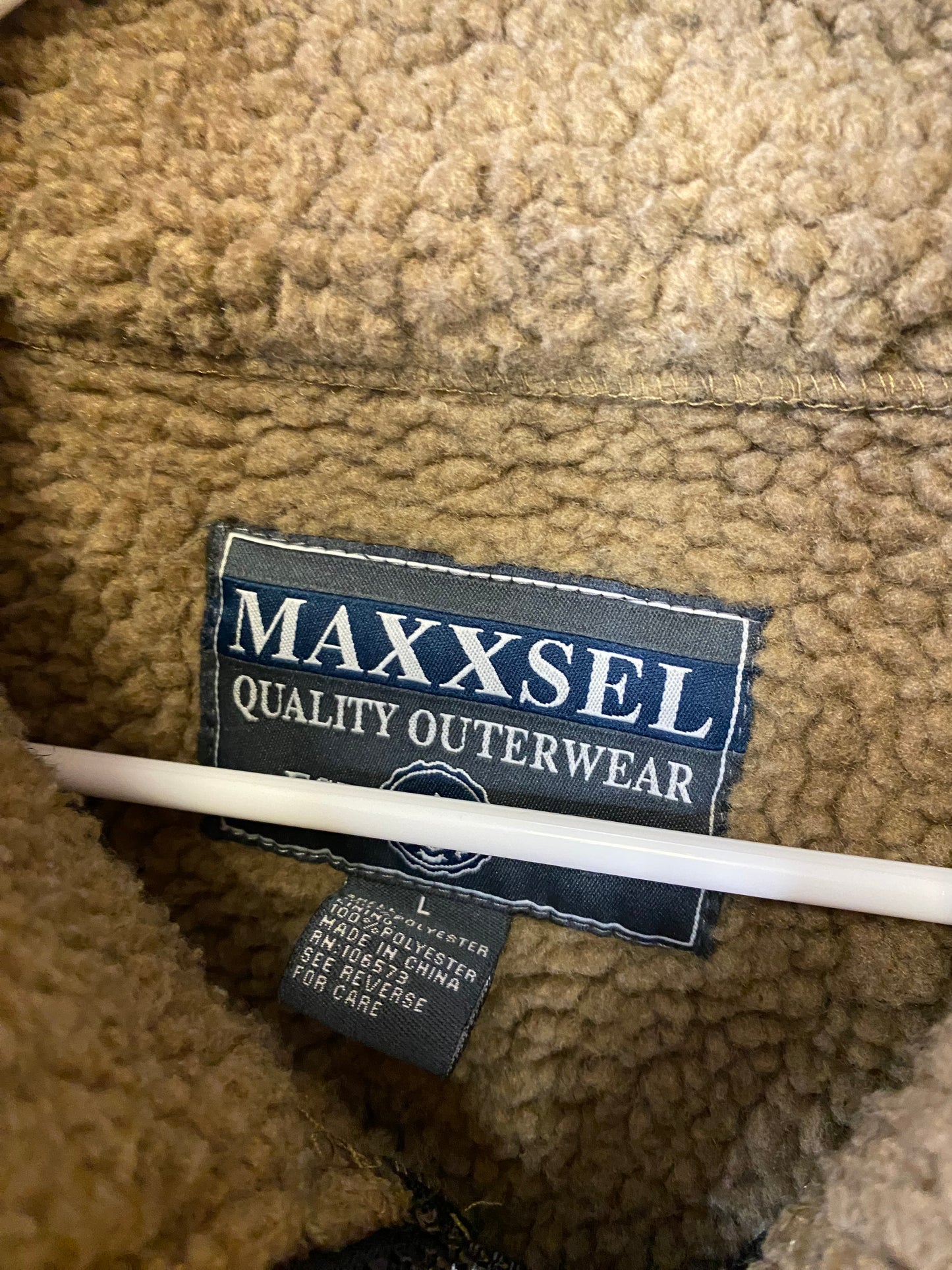 Maxxsell Outerwear Camo Fleece Zip up