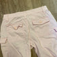 Lazer Jeans Pink Capris