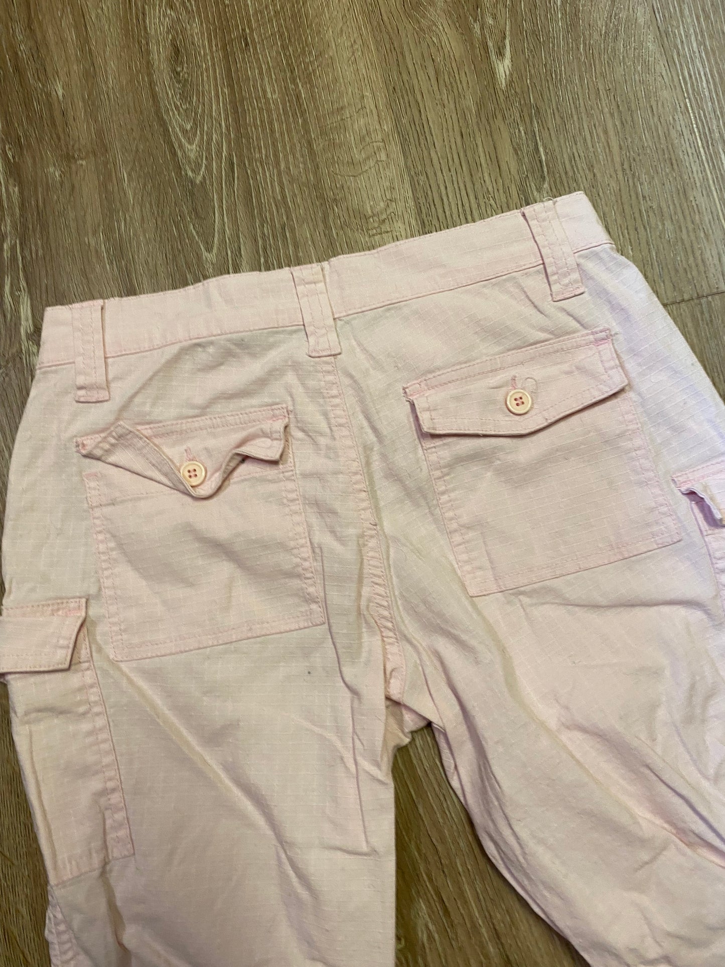 Lazer Jeans Pink Capris