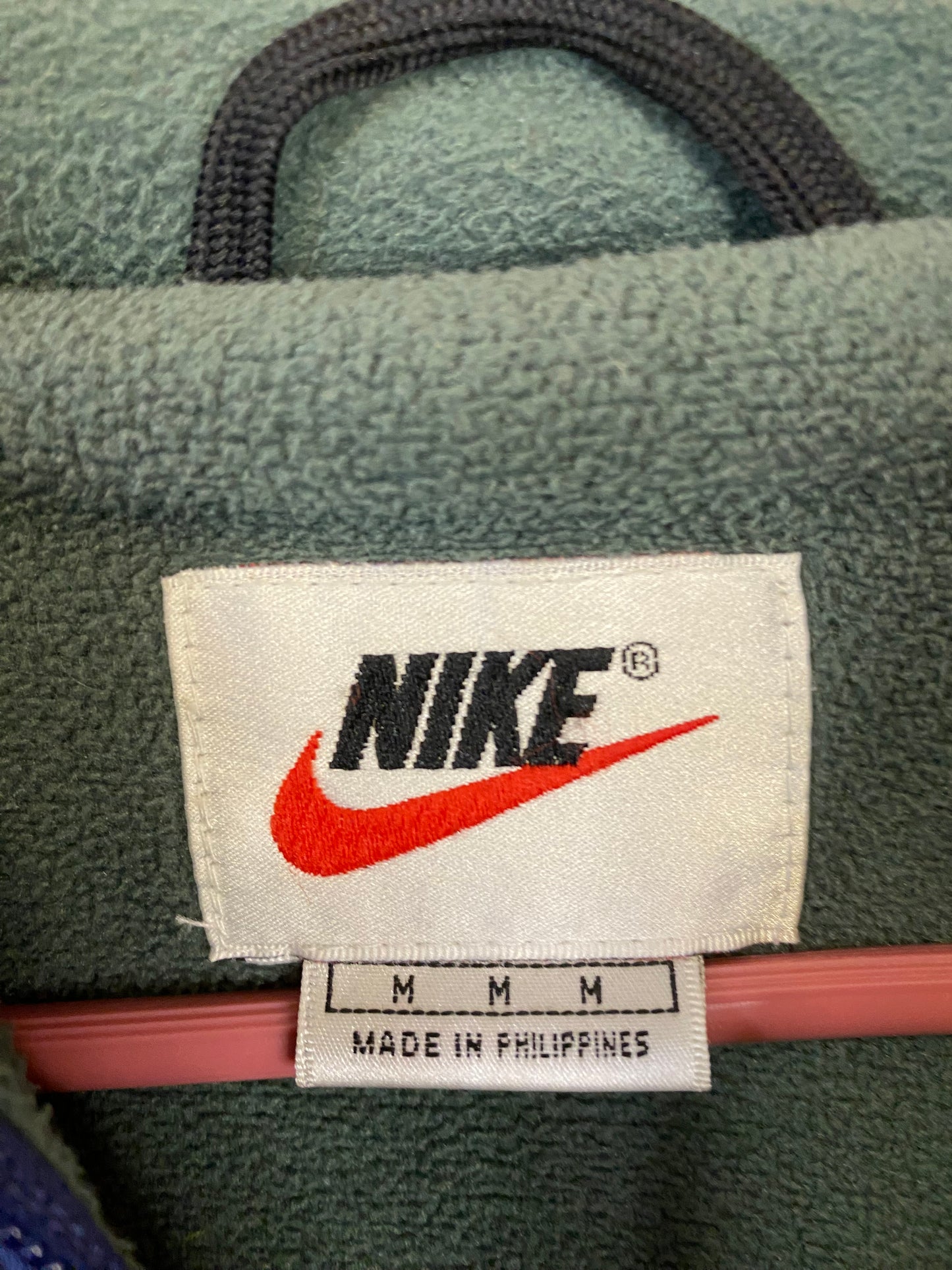 Nike Orange Check Coat