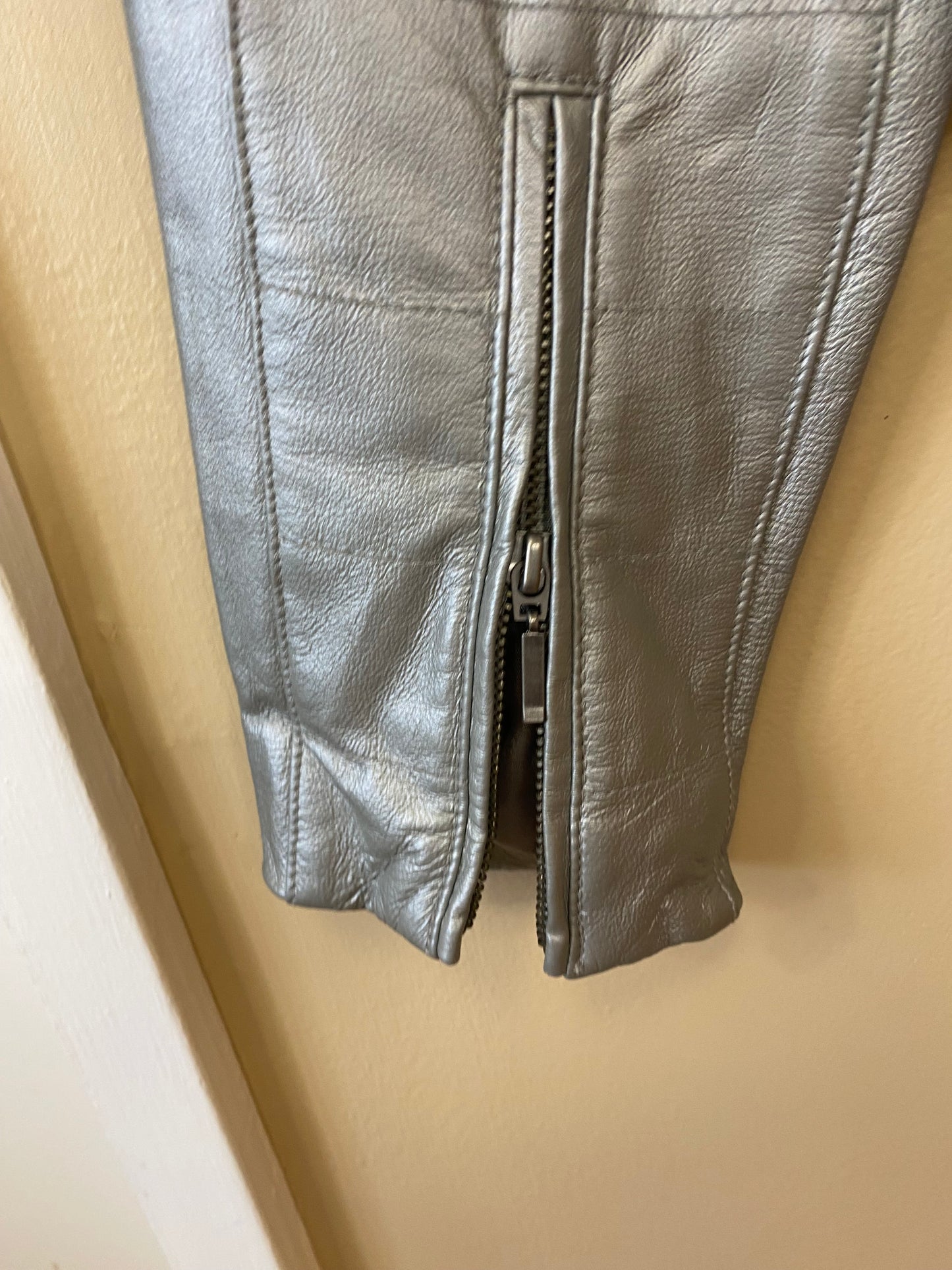 John Paul Richard Silver Moto Jacket