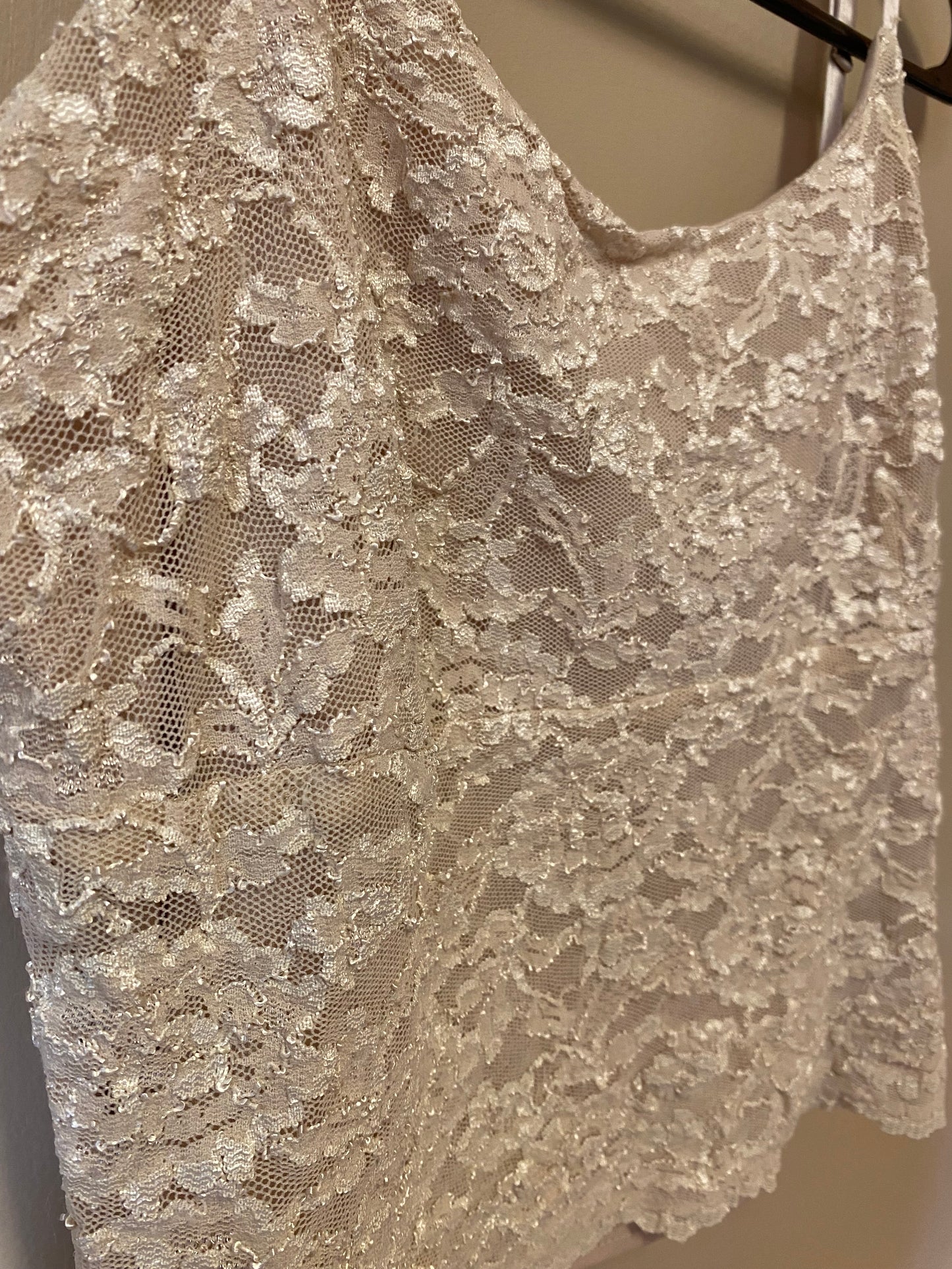 Jeffery & Dara Evenings Lace Tank Top