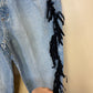 Claudio Agnelli Fringe Jeans