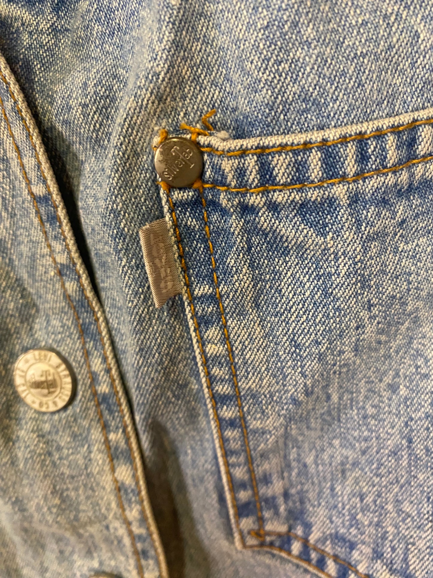 Levi Silver Tab Denim Vest