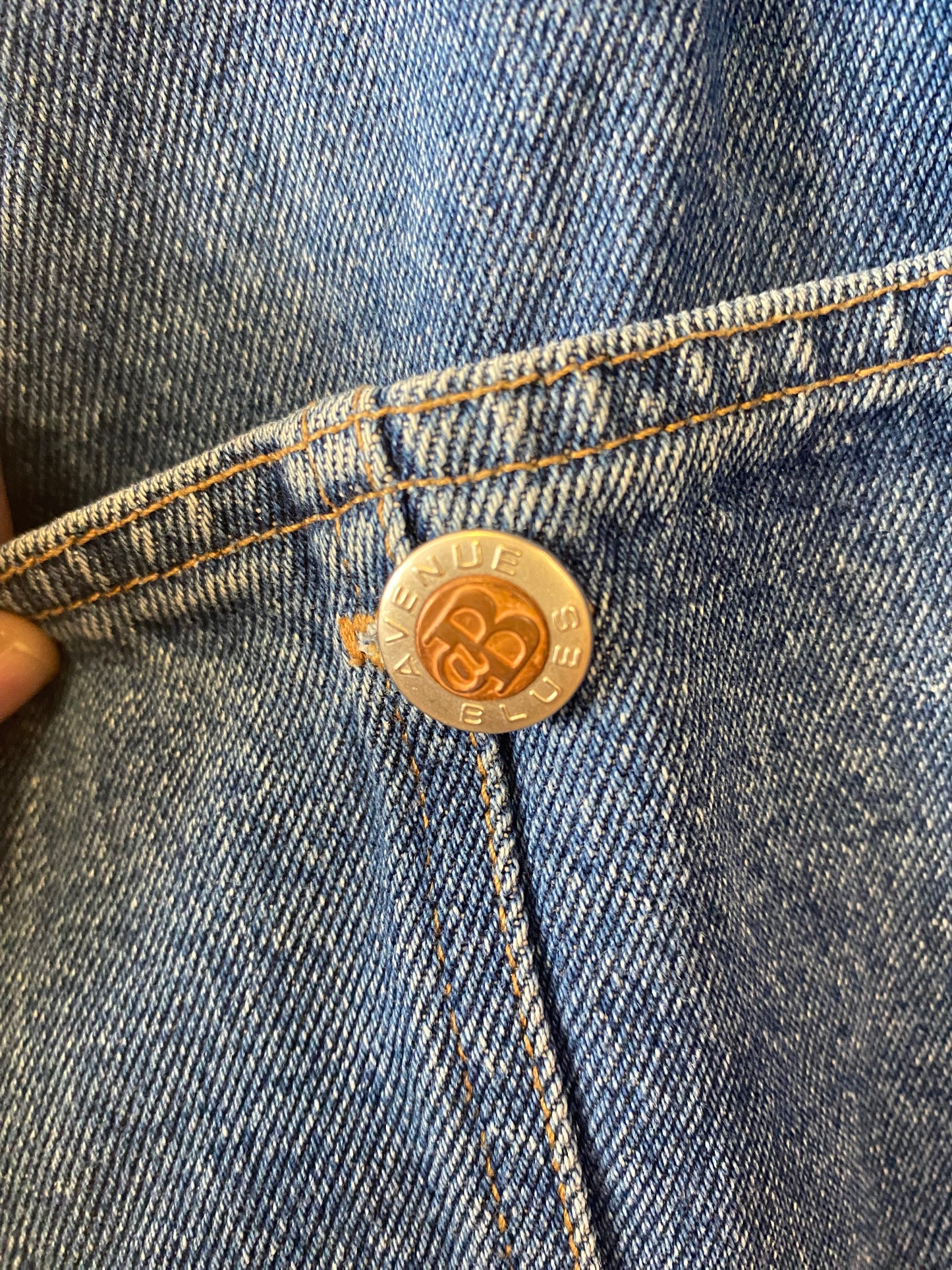 Avenue Blues Denim Trench Coat