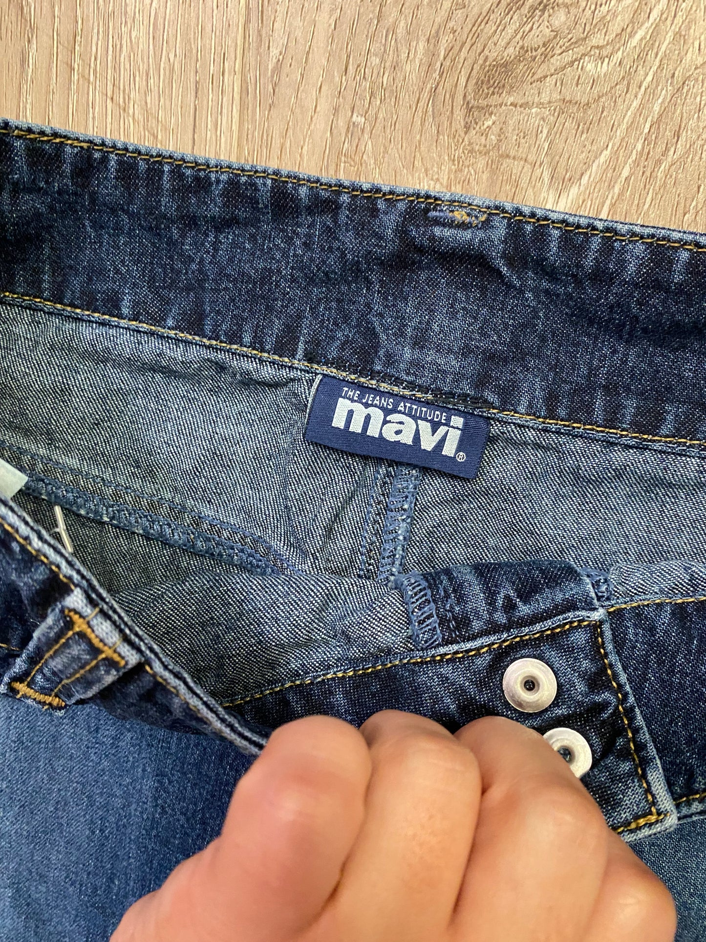 Mavi Denim Mini Skirt
