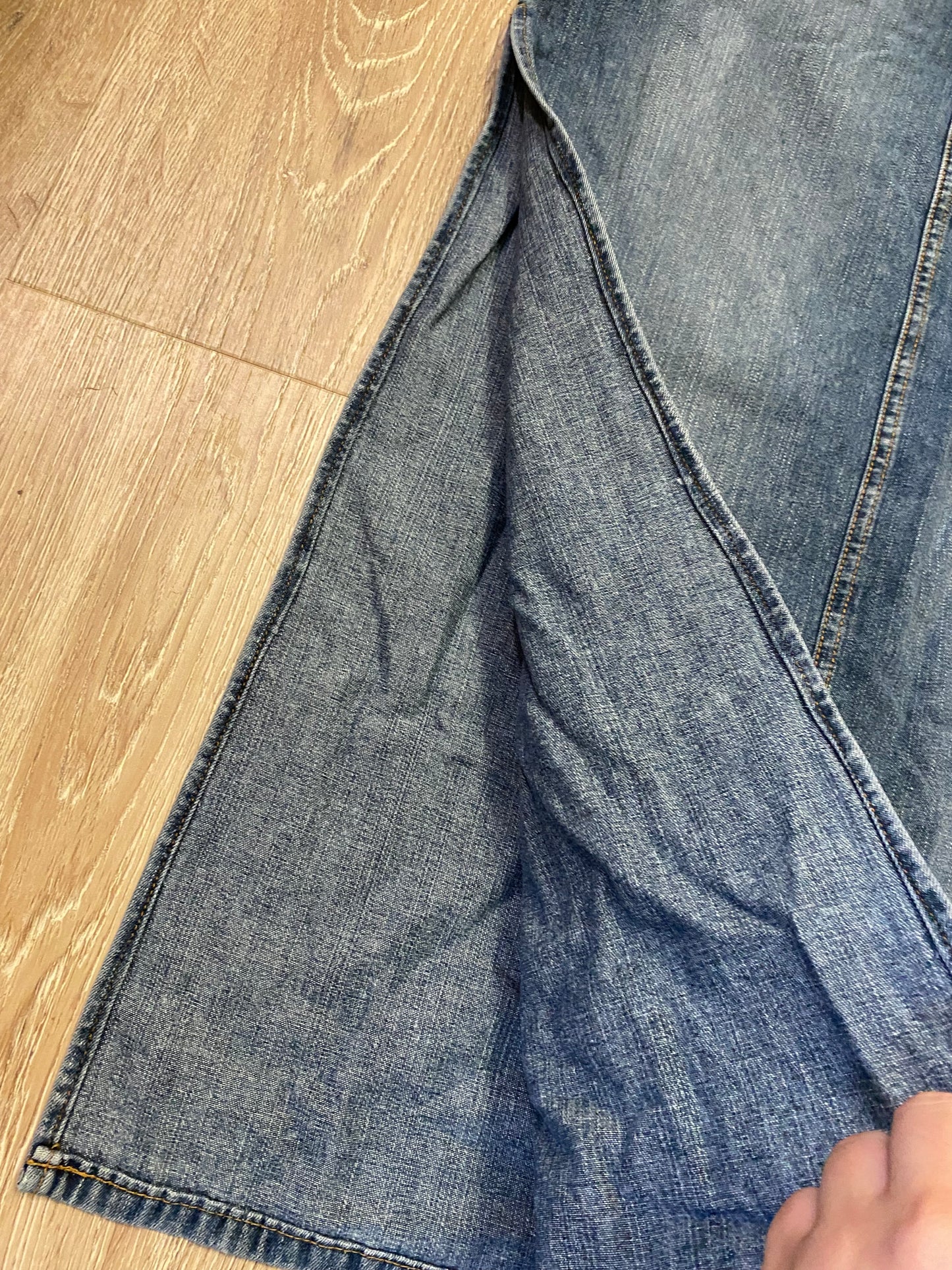 Bubblegum Maxi Denim Skirt