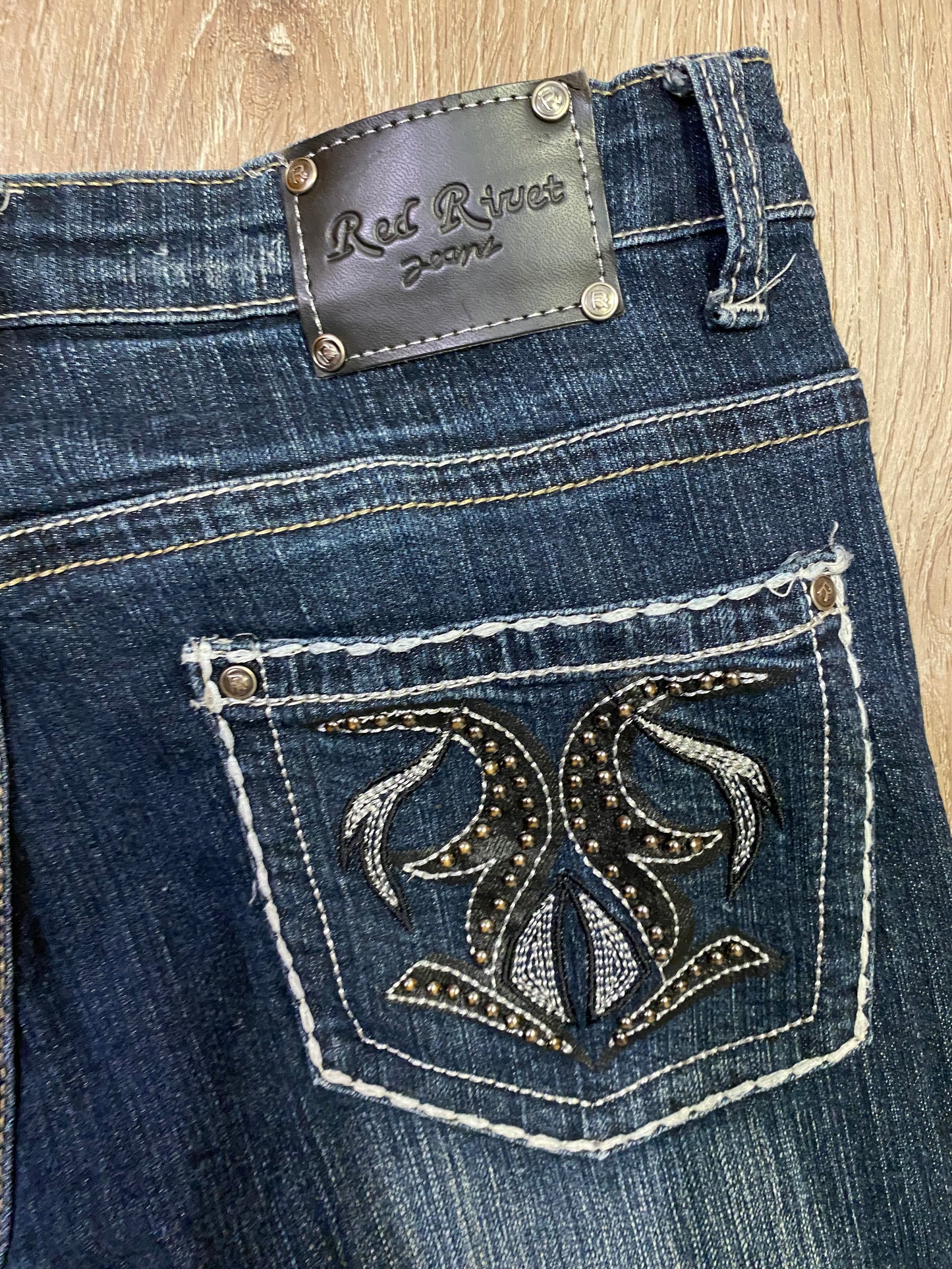 Red Rivet Jeans