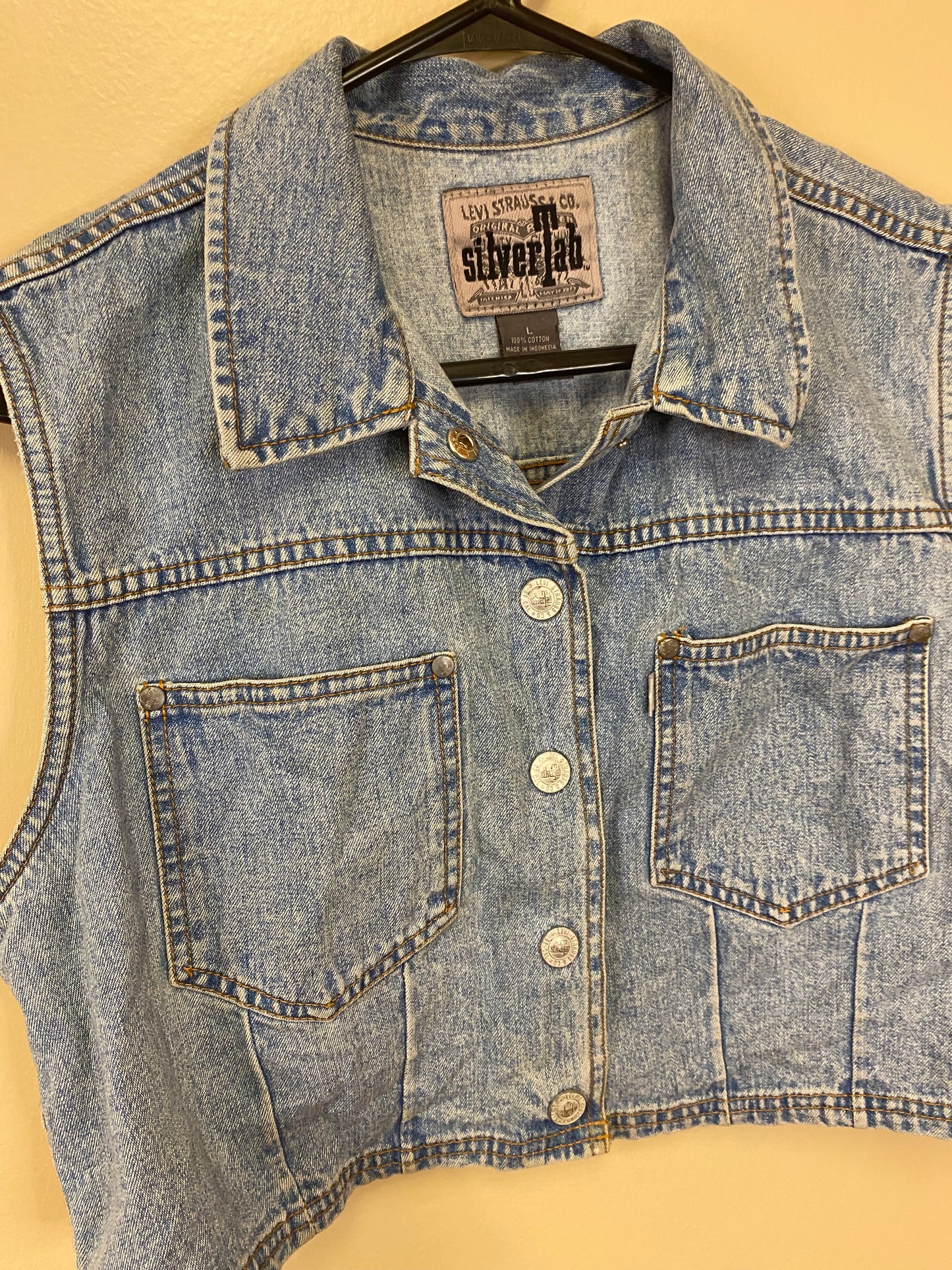 Levi Silver Tab Denim Vest