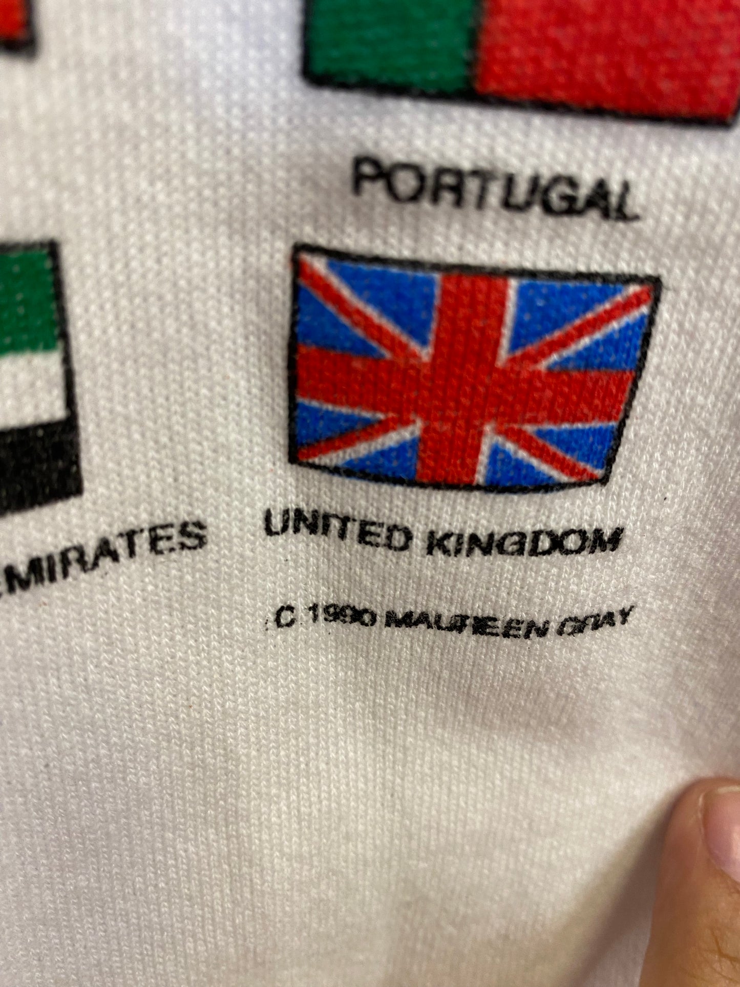 1990 Davis H Gray Operation Desert Shield Sweatshirt