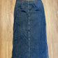 Bubblegum Maxi Denim Skirt