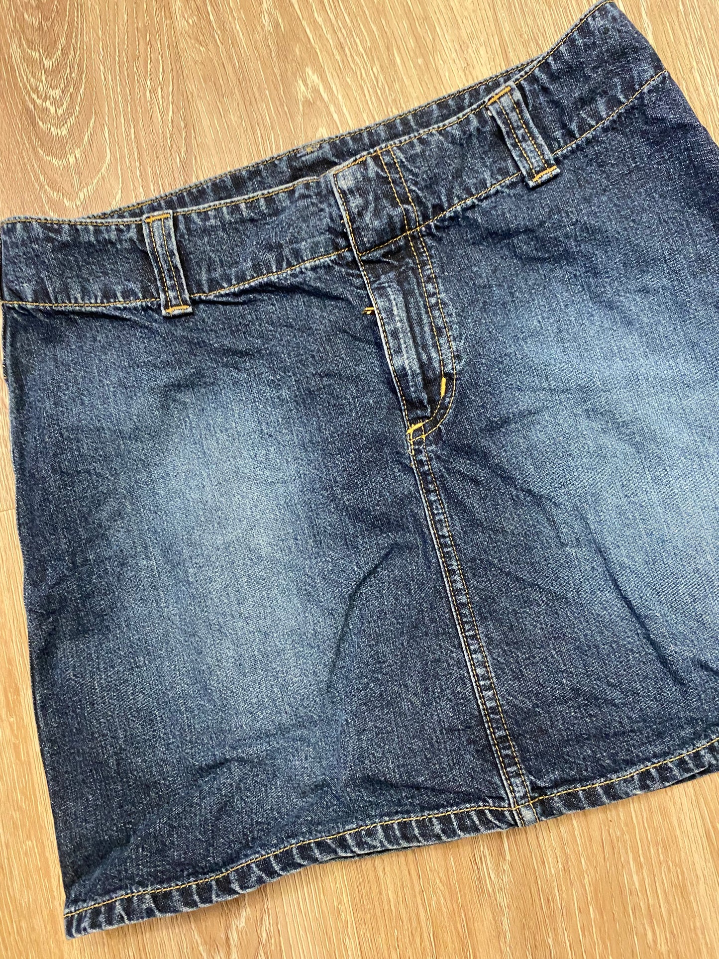 Mavi Denim Mini Skirt