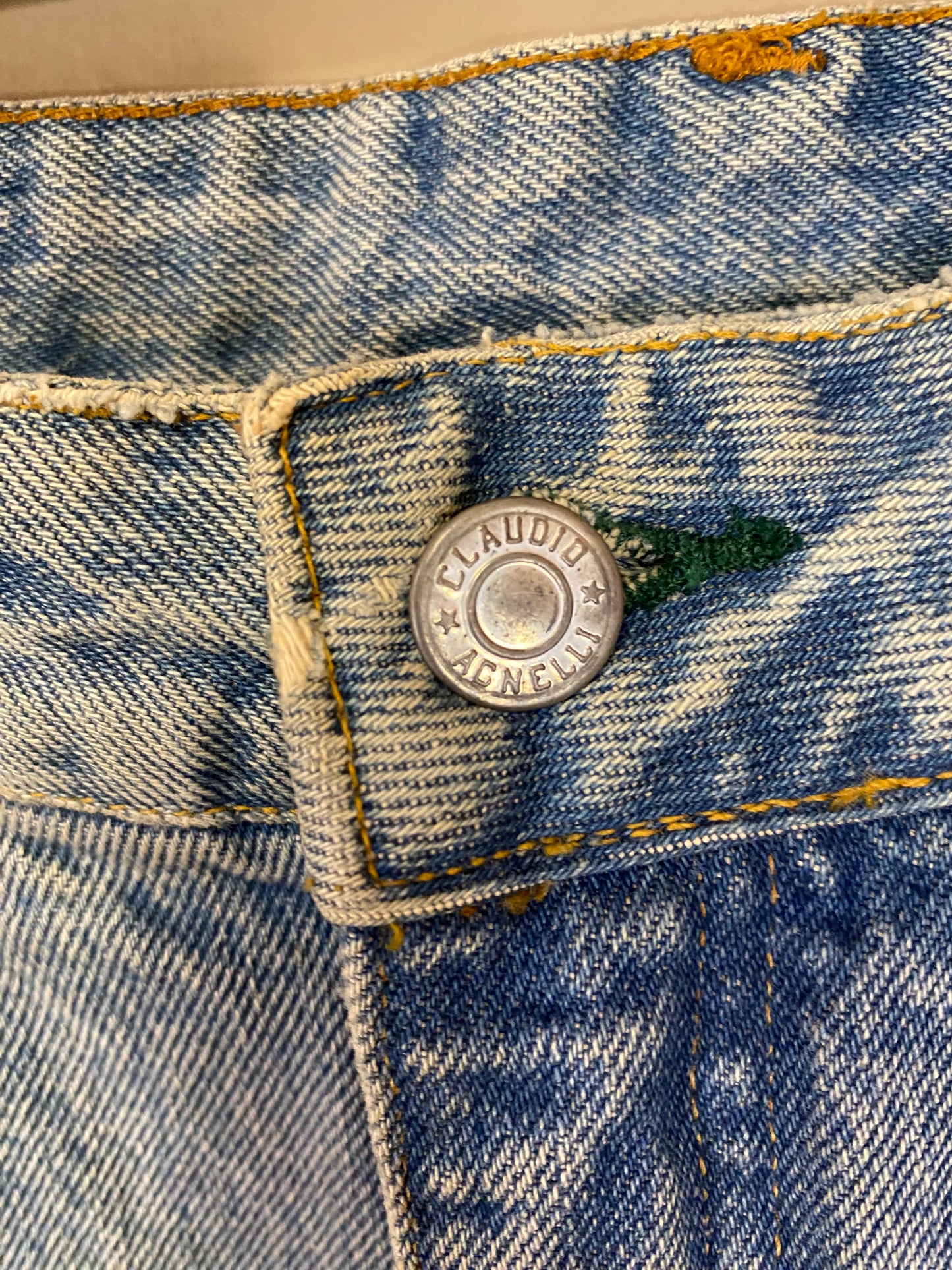 Claudio Agnelli Fringe Jeans