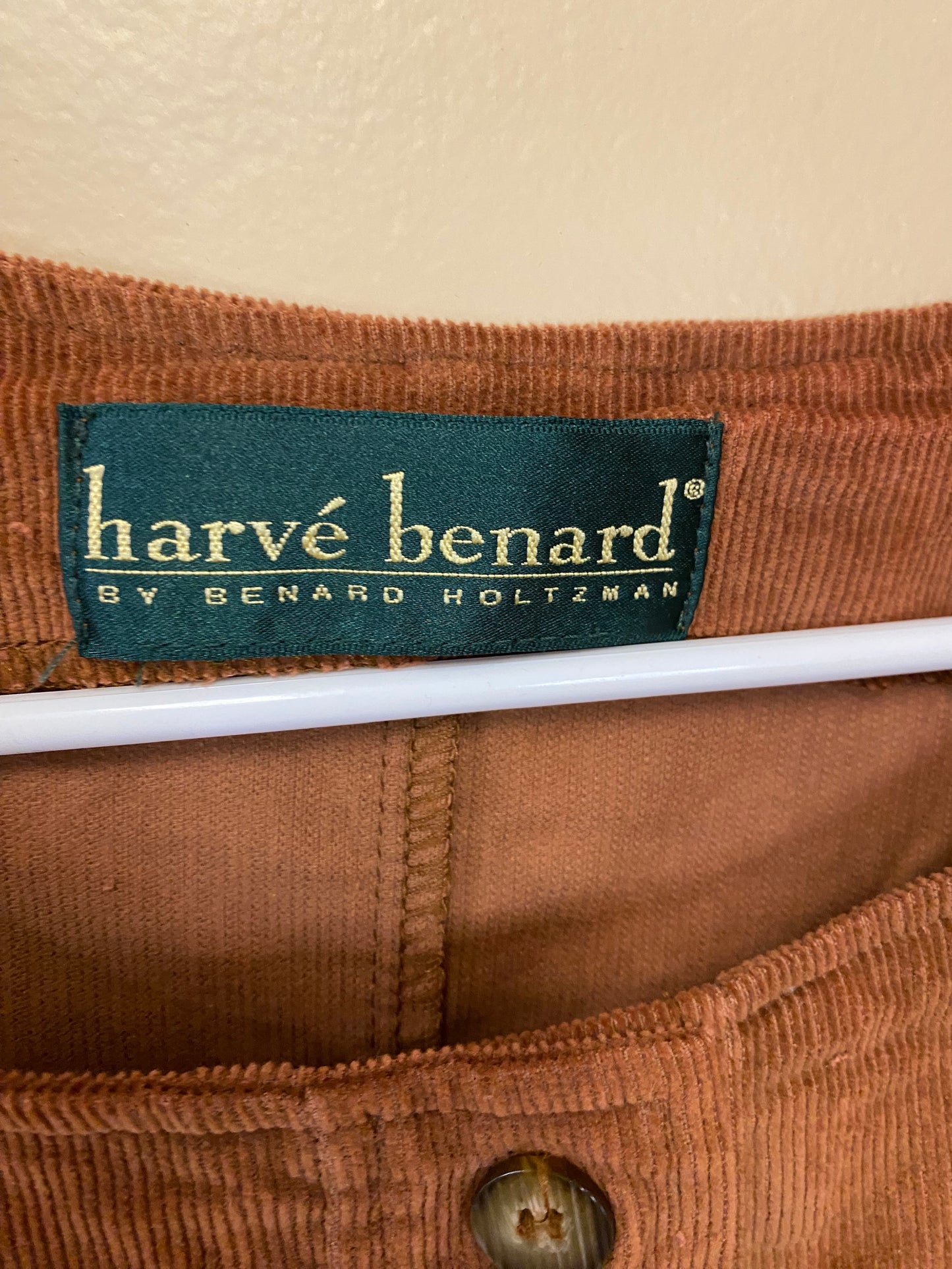Harvey Bernard Corduroy Dress