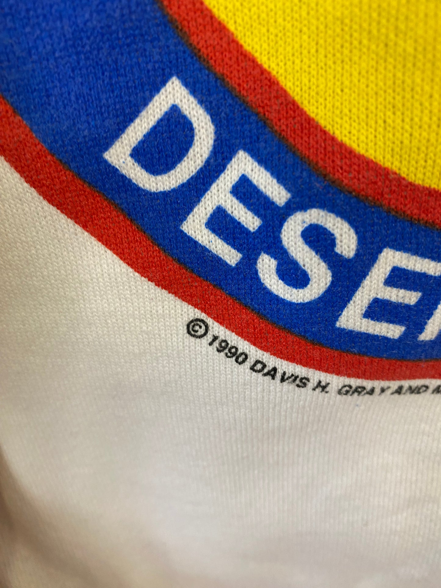 1990 Davis H Gray Operation Desert Shield Sweatshirt