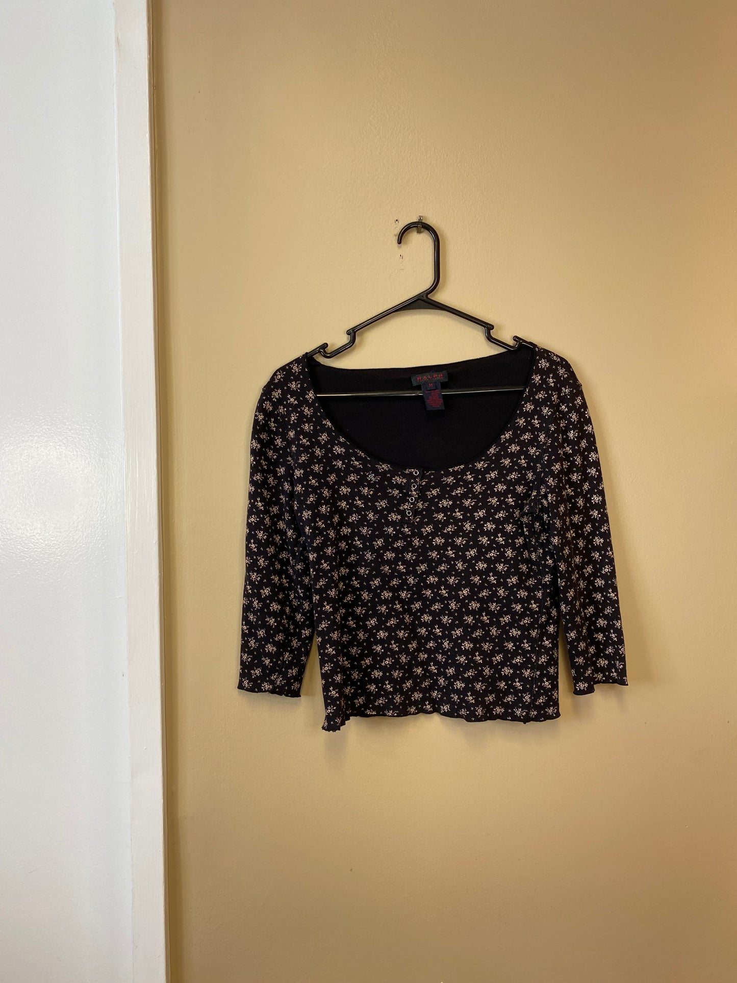Ralph Lauren Floral Baby Doll Shirt