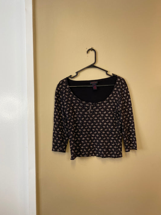 Ralph Lauren Floral Baby Doll Shirt